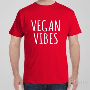 Vegan Vibes T shirt 1
