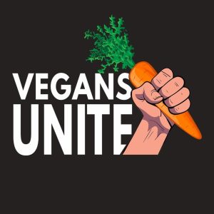 Vegans Unite T shirt 2