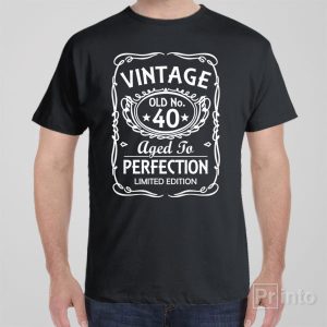 Vintage Old No 40 T shirt 1