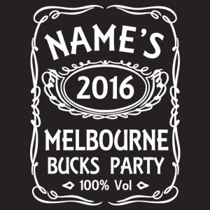 Vintage bucks party Personalised T shirt 2