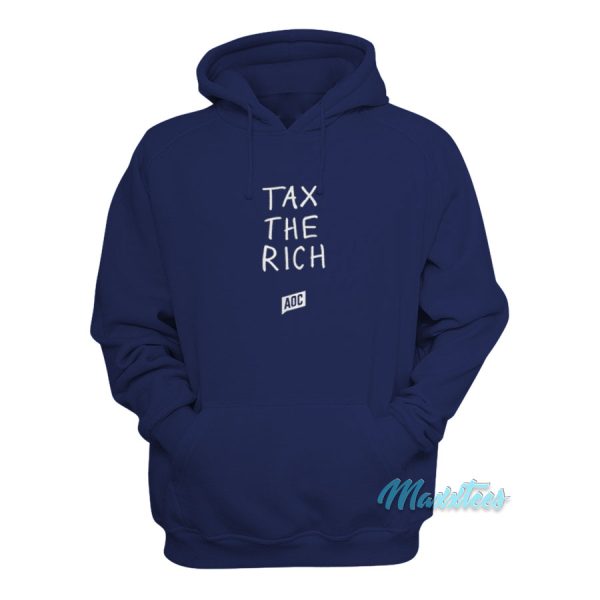 AOC Tax The Rich Hoodie