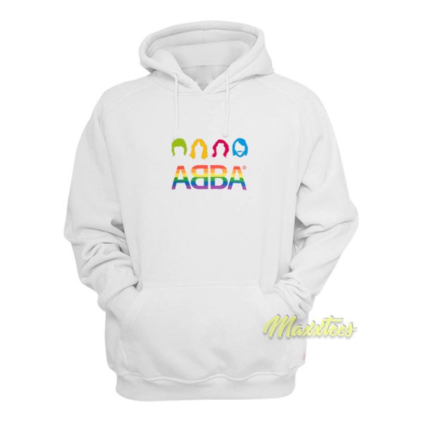 Abba Pride Logo Hoodie