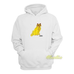 Abba Yellow Cat Hoodie 2