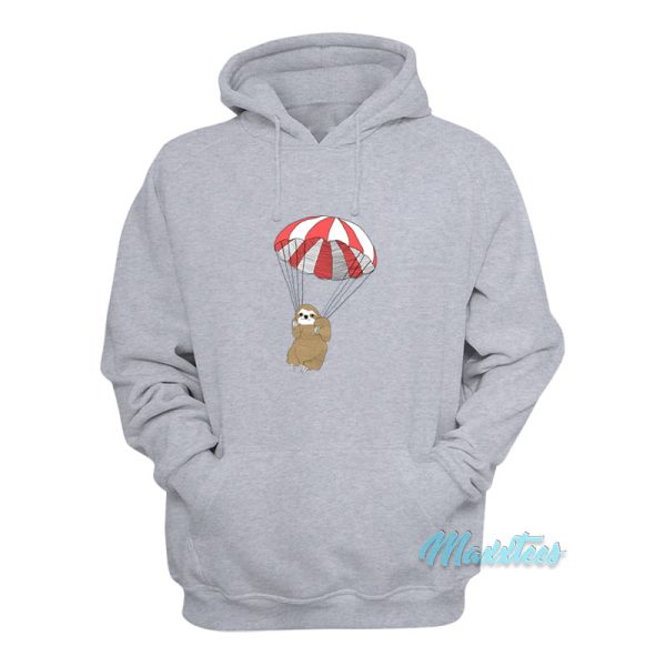 Abed Nadir Parachuting Sloth Hoodie