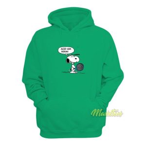 Aced Him Again Snoopy Hoodie 2