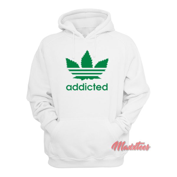 Addicted Adidas Parody Hoodie