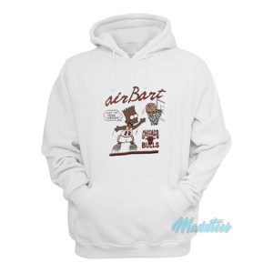 Air Bart Simpson Hey Yo Mike Jordan Hoodie 1