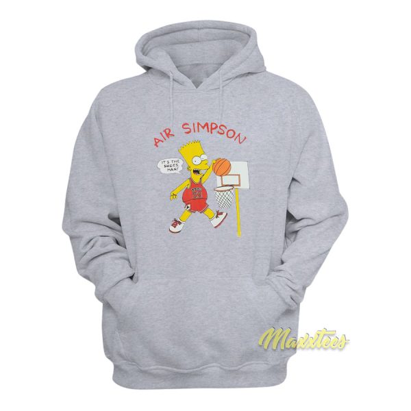 Air Simpson Bart Simpson 1990s Hoodie