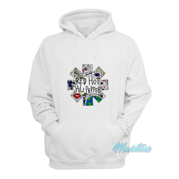 All Around The World Red Hot Chili Peppers Hoodie