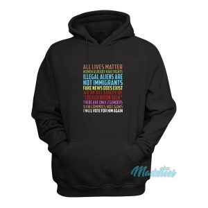 All Lives Matter Women Already Have Rights Hoodie 2