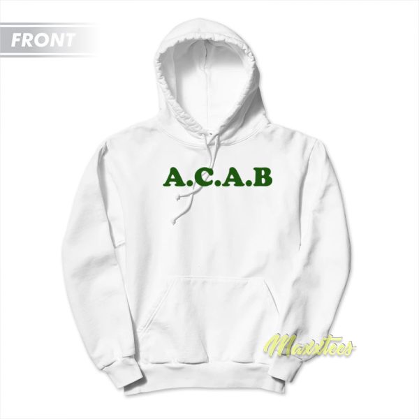 All My Friends Hate Cops ACAB Hoodie