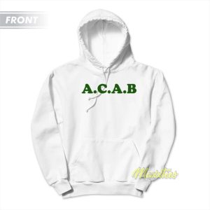 All My Friends Hate Cops ACAB Hoodie 3