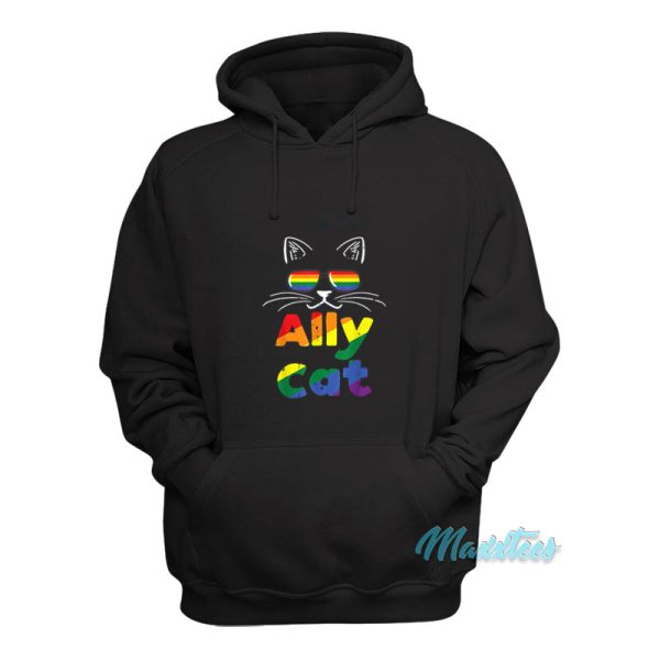 Ally Cat Pride Month Hoodie