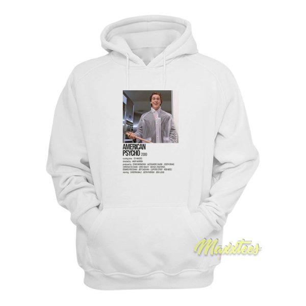 American Psycho 2000 Movie Hoodie