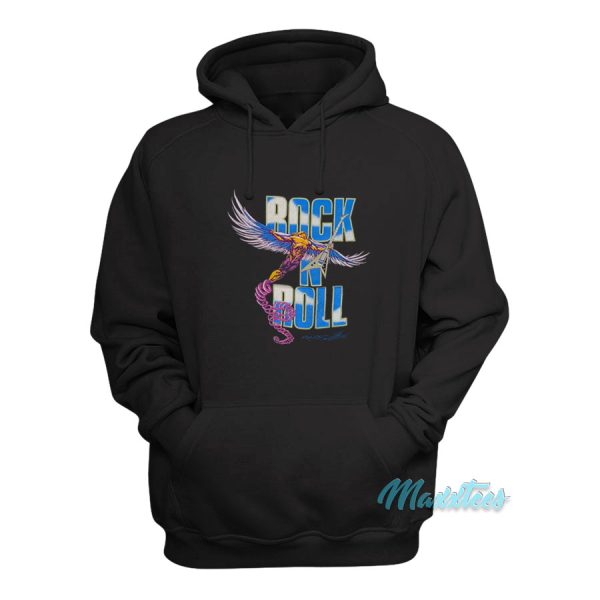 Angel Rock N Roll By Wild Oats Hoodie