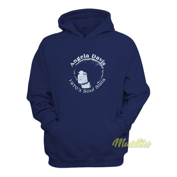 Angela Davis 1970 Soul Sista Hoodie