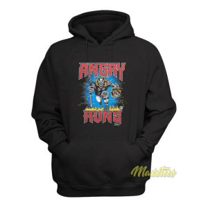 Angry Runs Guten Morgen Football 2023 Hoodie 2