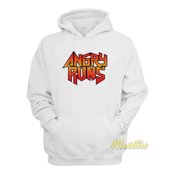 Angry Runs Logo Hoodie