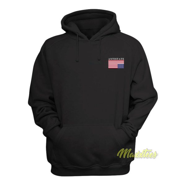 Anti State America Flag Hoodie