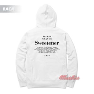 Ariana Grande Sweetener Hoodie 2