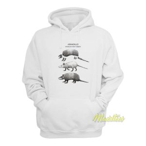 Armadillo Opossum Heavy Armor Hoodie 1
