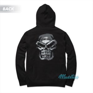 Arrive Raise Hell Leave Stone Cold Skull Hoodie 1