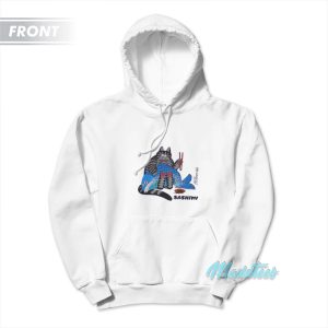 B Kliban Cat Hawaii Sashimi Hoodie 1