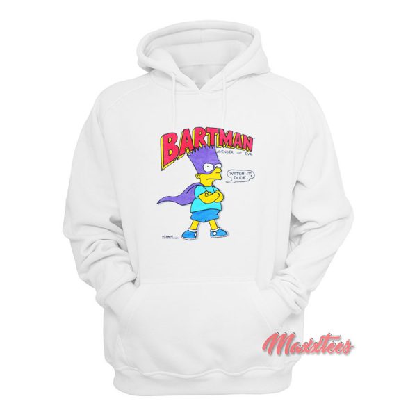 BARTMAN The Simpsons 1989 Hoodie