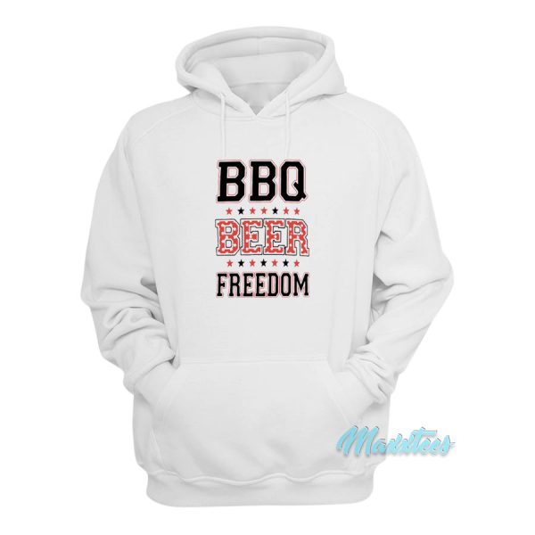 BBQ Beer Freedom Hoodie