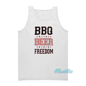 BBQ Beer Freedom Tank Top 2