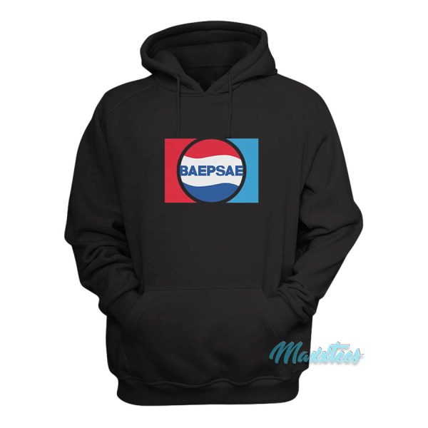 BTS Baepsae Silver Spoon Pepsi Logo Hoodie