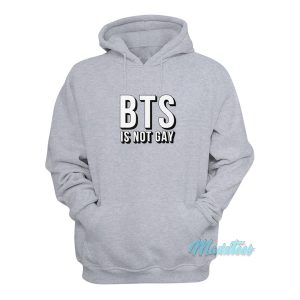 BTS Is Not Gay Hoodie 1