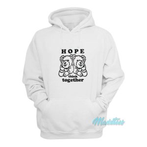 BTS Jisung Hope Think Together Bear Hoodie 2