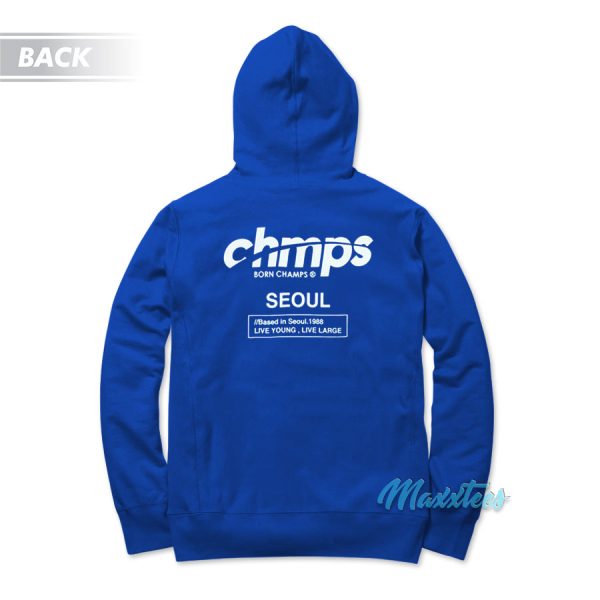 BTS Kim Jungkook Born Champs Hoodie