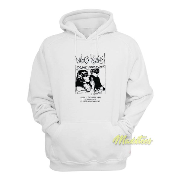 Babes In Toyland Sonic Youth Live Hoodie