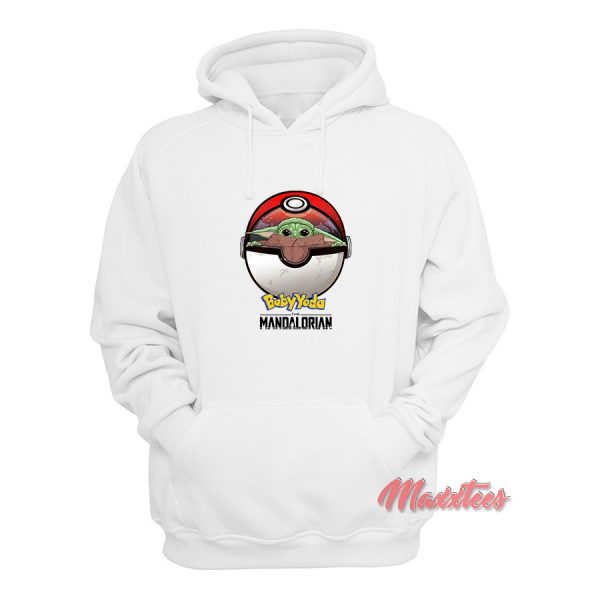 Baby Yoda Pokeball The Mandalorian Hoodie