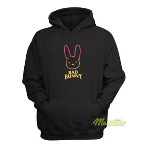 Bad Bunny Logo Hoodie 1