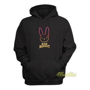 Bad Bunny Logo Hoodie 2