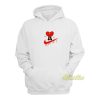 Bad Bunny Sad Heart Nike Funny Hoodie