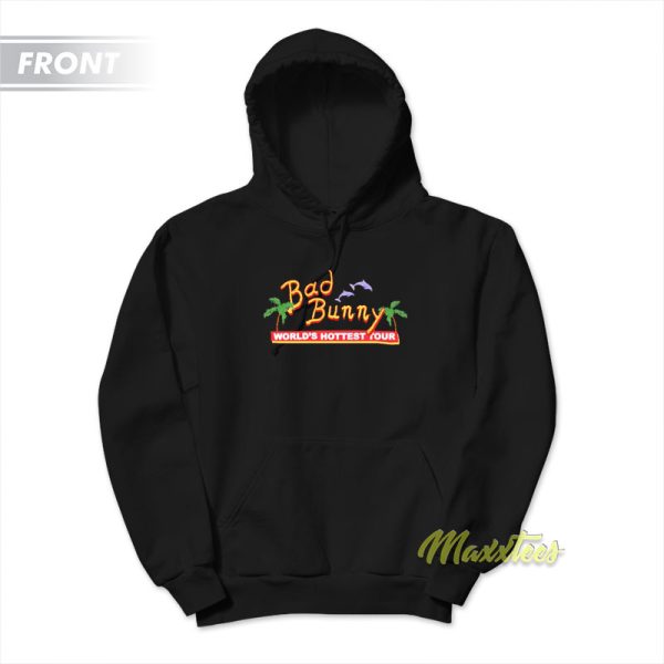 Bad Bunny World Hottest Tour Hoodie