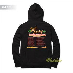 Bad Bunny World Hottest Tour Hoodie 2