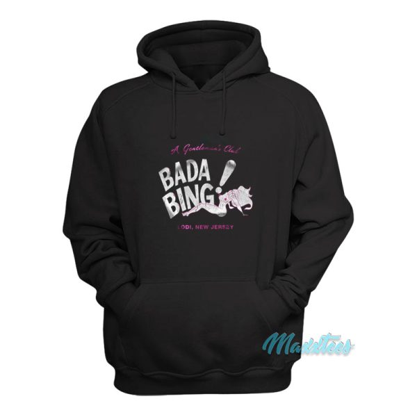 Bada Bing Club New Jersey The Sopranos Hoodie