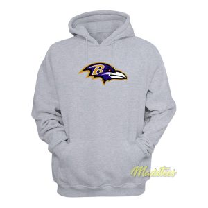 Baltimore Ravens Logo Hoodie 1