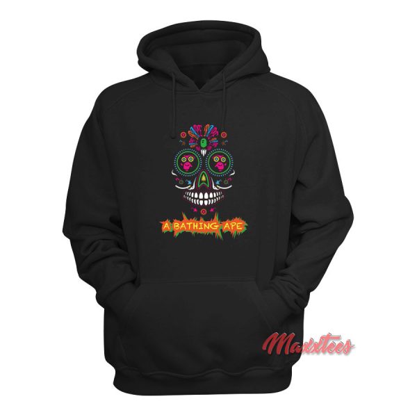 Bape Sugar Skull A Bathing Ape Hoodie