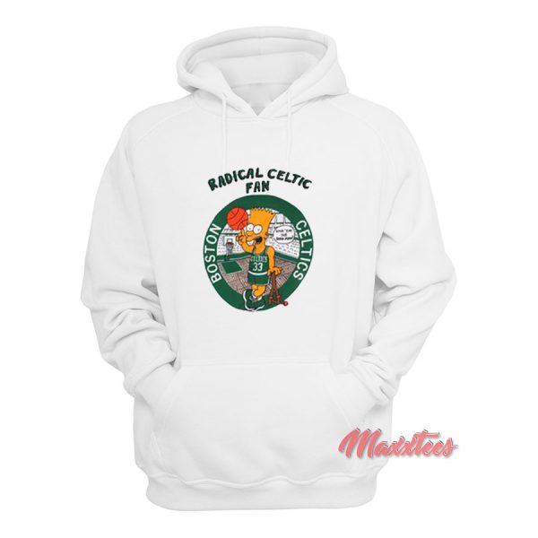 Bart Simpson Radical Boston Celtics Hoodie