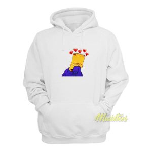 Bart Simpson Sad Hoodie 1 Bart Simpson Sad Hoodie 2