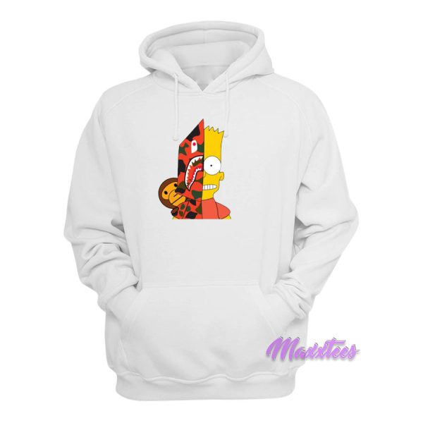 Bart Simpson Shark Bape Hoodie