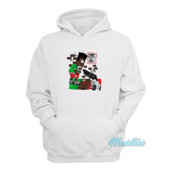 Bart Simpson Stop Killing Black Youth Hoodie