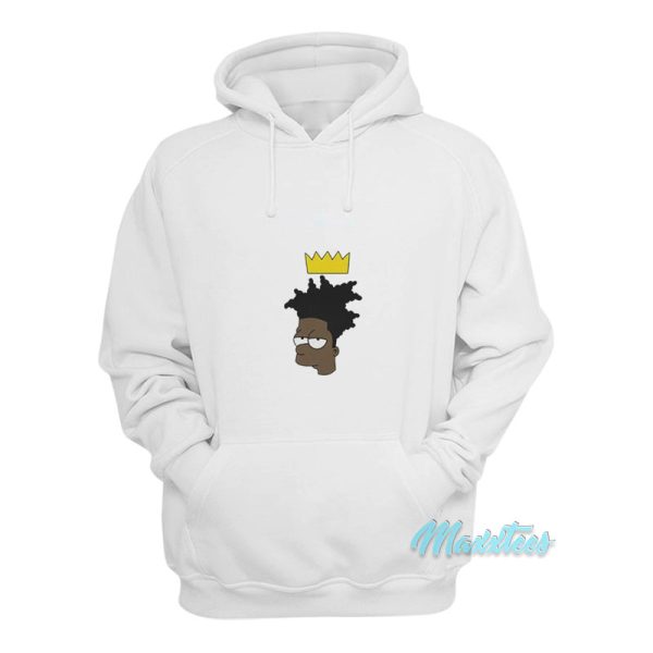 Bartsquiat Simpson Jean Michel Basquiat Hoodie