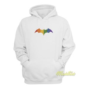 Batwomen Logo Rainbow Hoodie 1